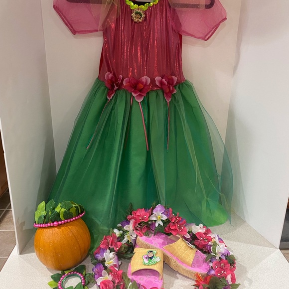 green emerald velvet dress Pink & Green Eyelet Floral Tiered Mini Dress | Ruffled Cami Dress